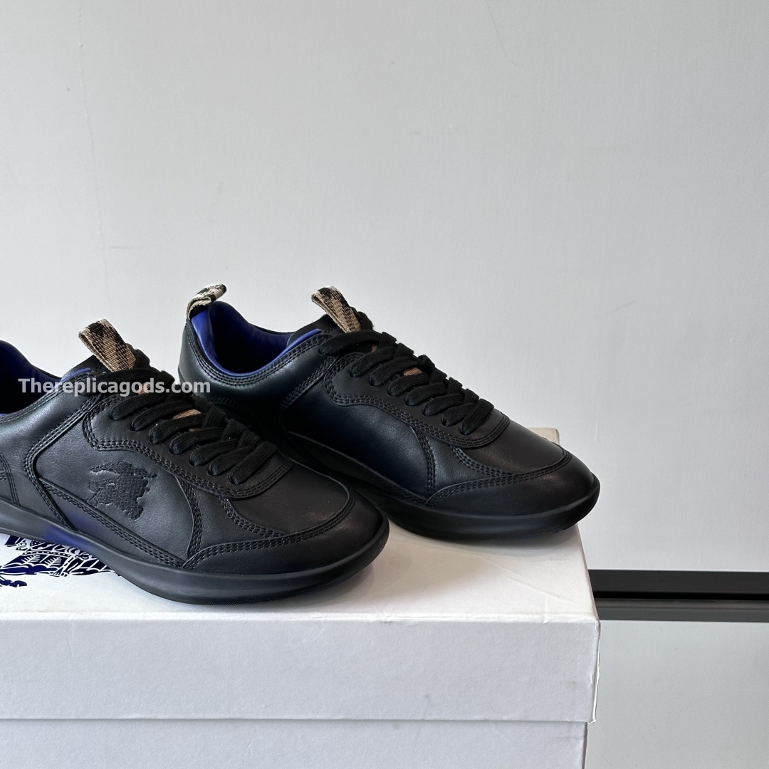 LEATHER MATRILV x SNEAKERS IN BLACK - BBR130