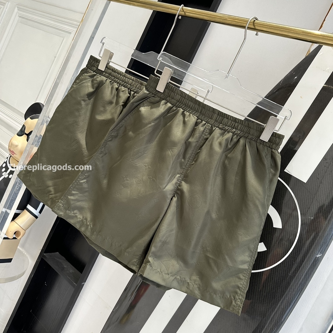 MONOGRAM NYLON SWIM BOARD SHORTS - TP558