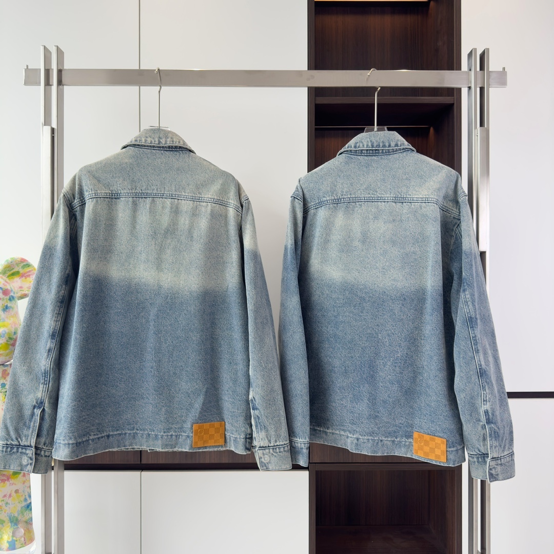 UPCYCLED DENIM CANVAS JACKET REGULAR FIT - JK903