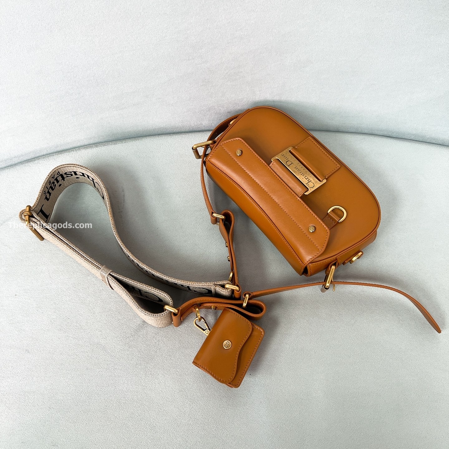 SMALL STREETCHIC BAG BROWN VINTAGE SMOOTH CALFSKIN