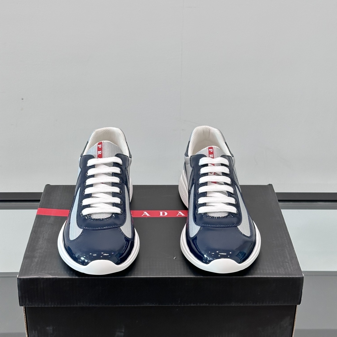 AMERICA'S CUP SNEAKERS IN WHITE AND BLUE - PD227