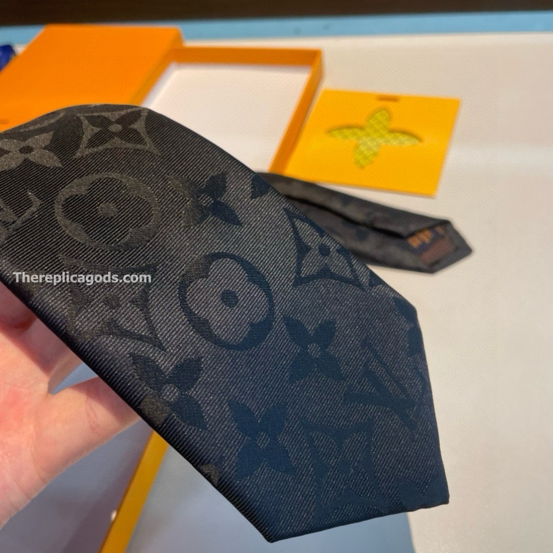 ALL ABOUT MONOGRAM EVENING TIE