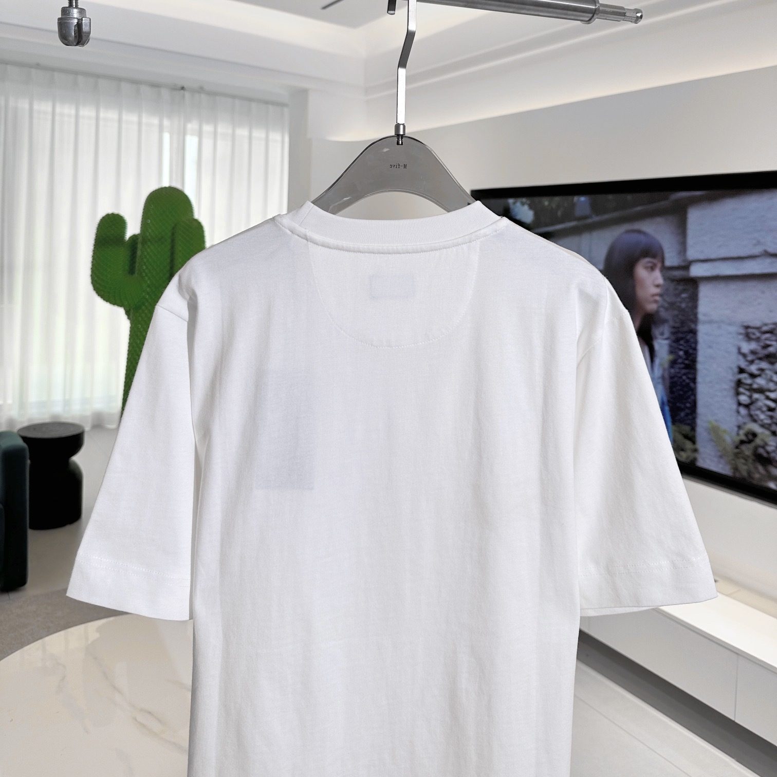 COTTON T-SHIRT IN WHITE - TP576