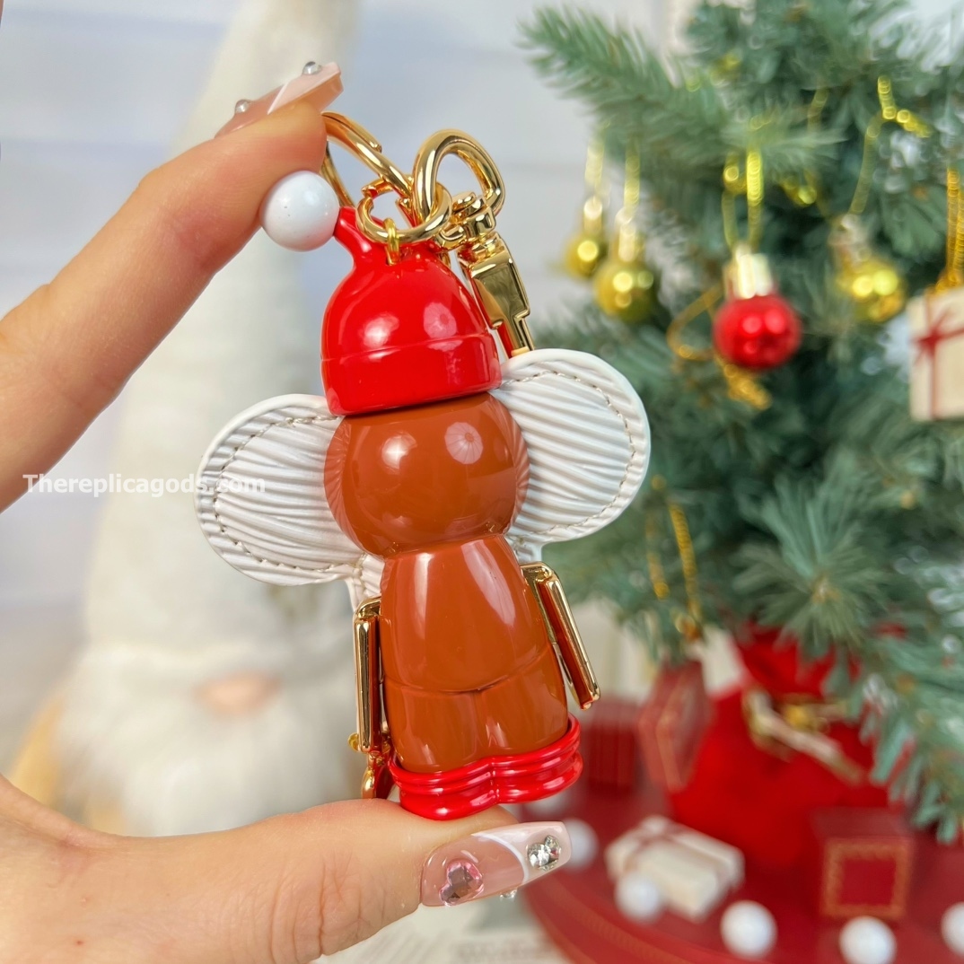 VIVIENNE XMAS BAG CHARM AND KEY HOLDER M02212