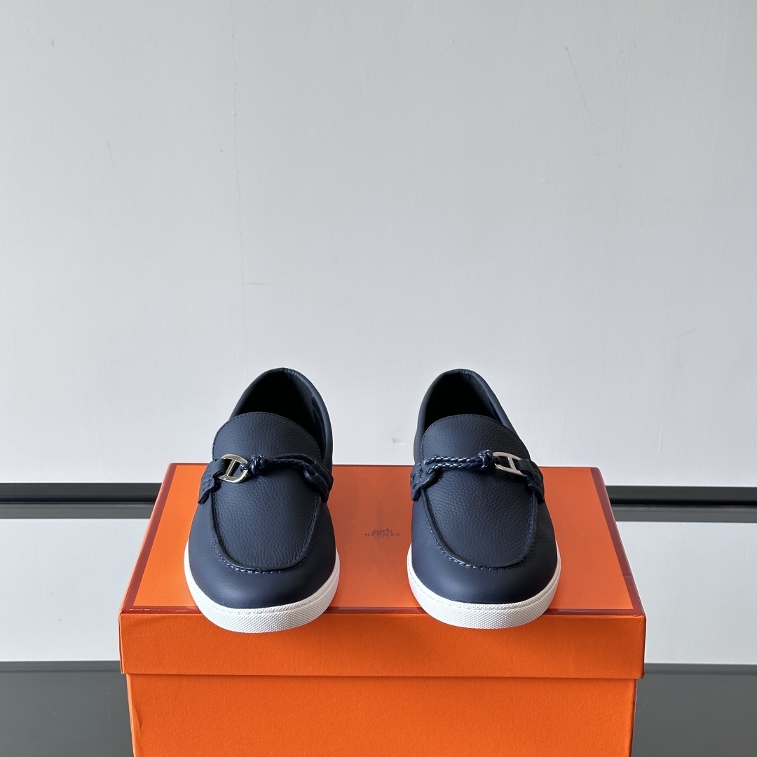 IGNACIO LOAFERS IN BLUE - H251