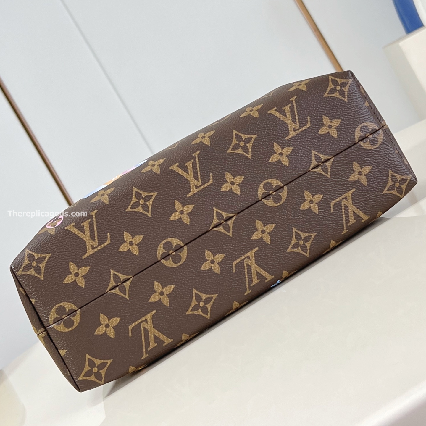 COSMETIC POUCH GM BROWN MONOGRAM CANVAS M14891