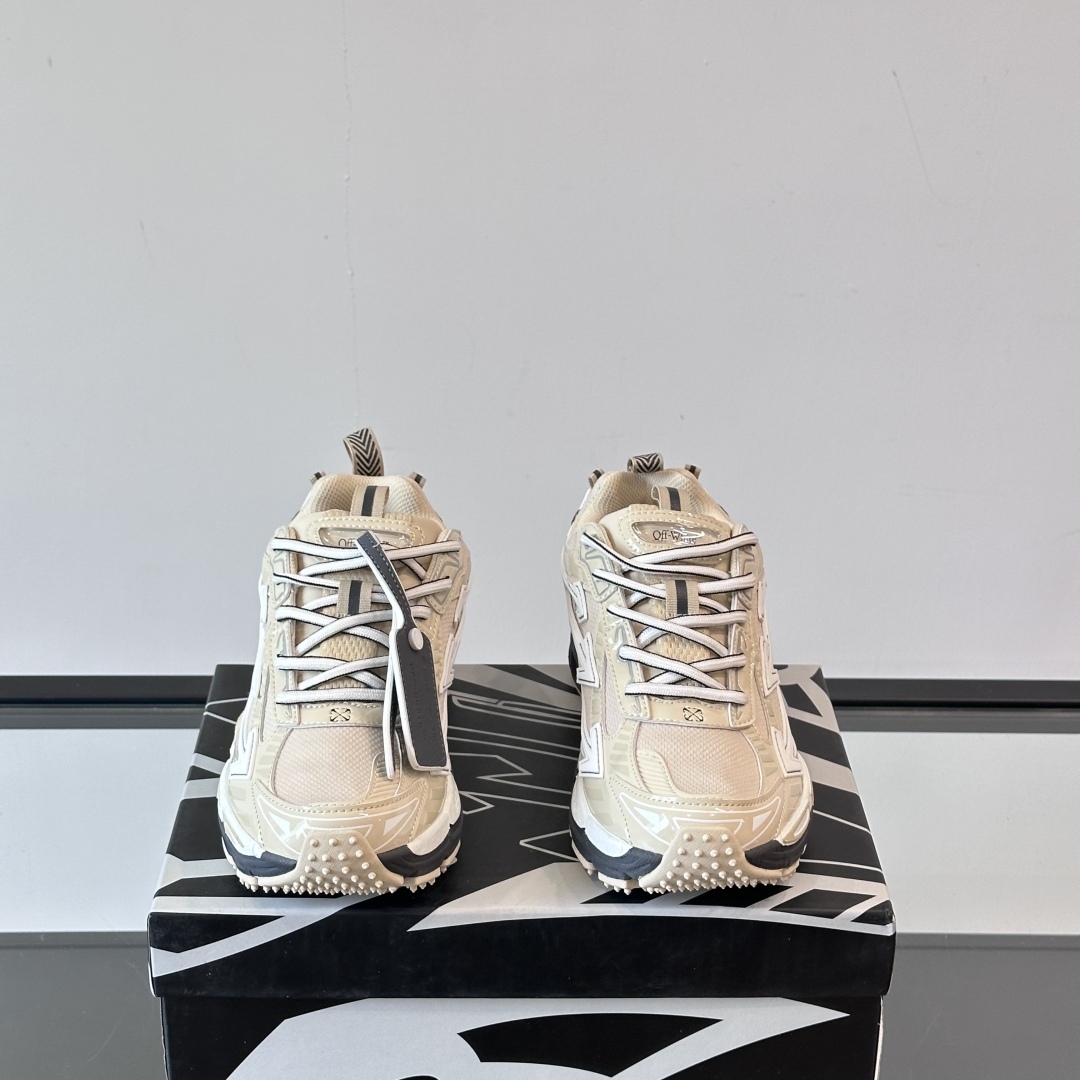 BE RIGHT BACK SNEAKERS IN BEIGE - OW54