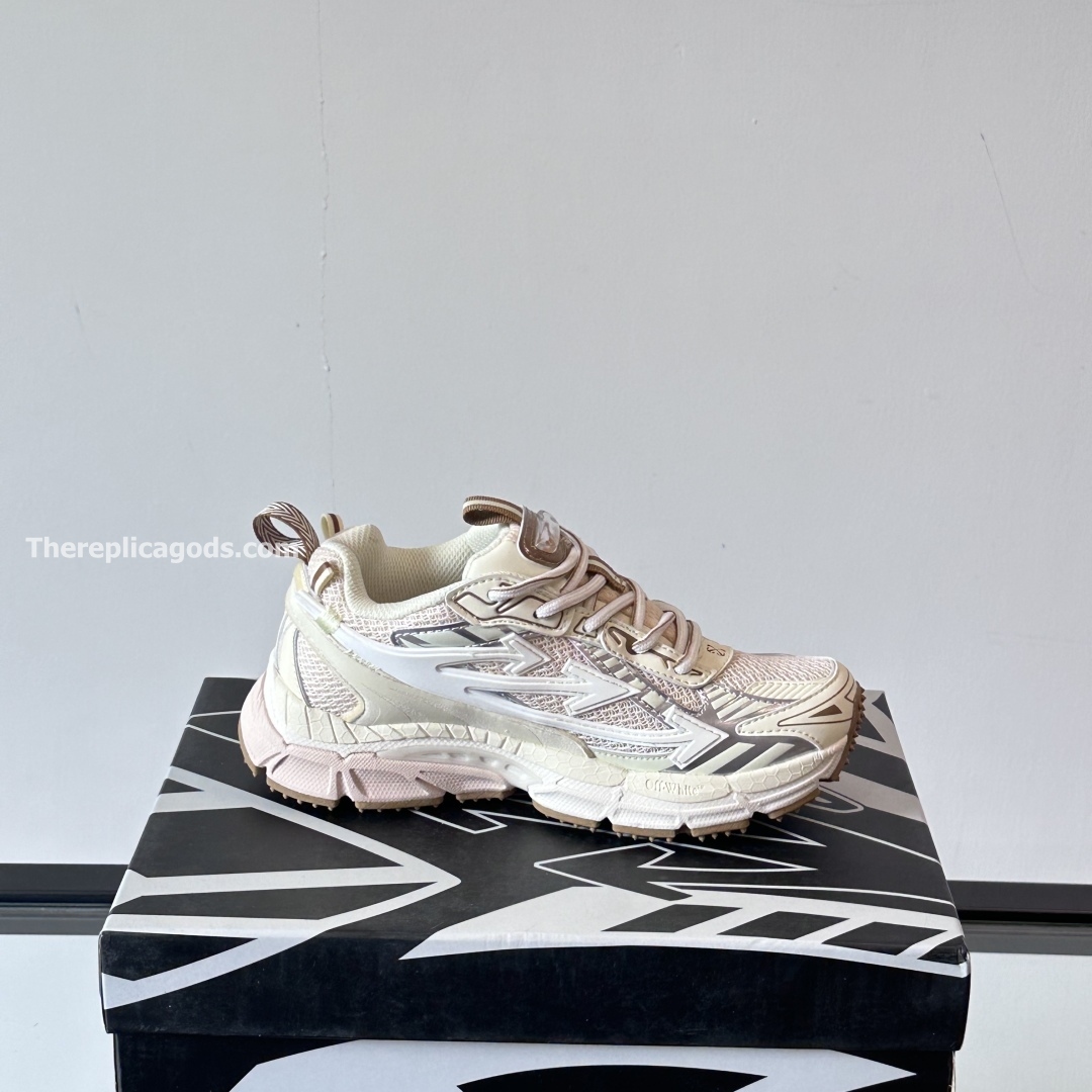 BE RIGHT BACK SNEAKERS IN BEIGE - OW57
