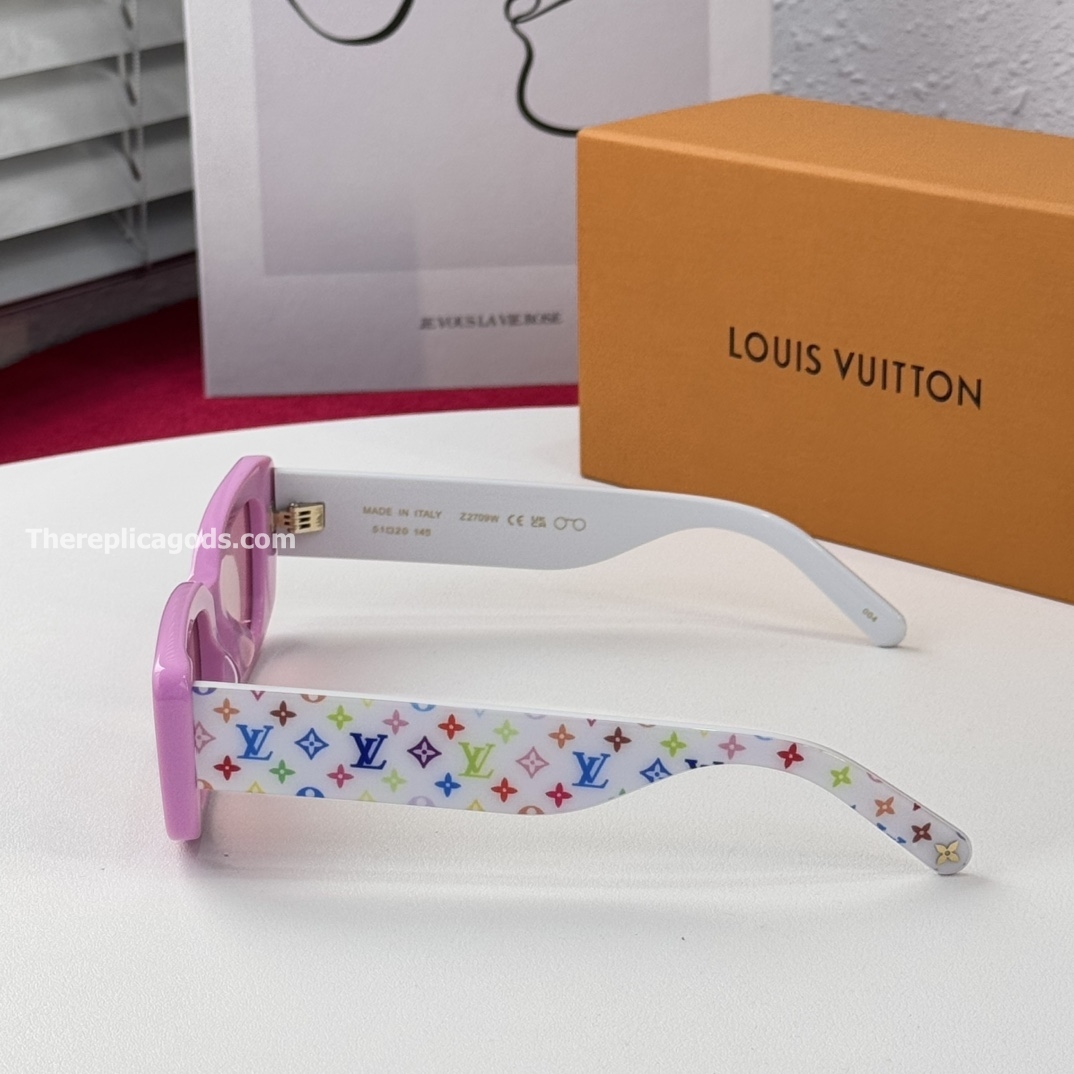 X TM MULTIGRAM CAT EYE SUNGLASSES Z2711W - SG190