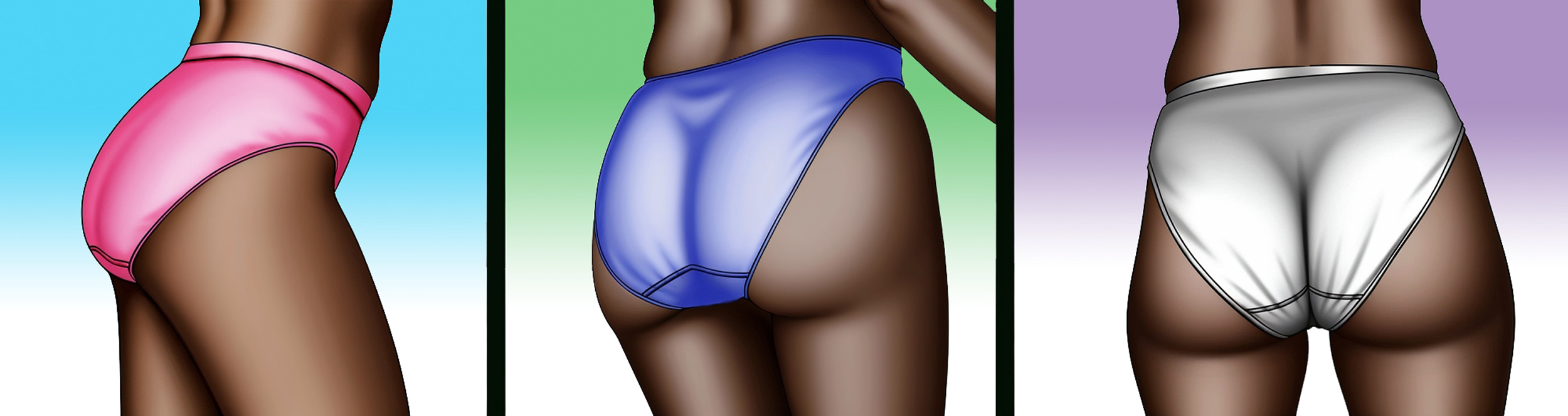 Booties and Drawers; Digital by me