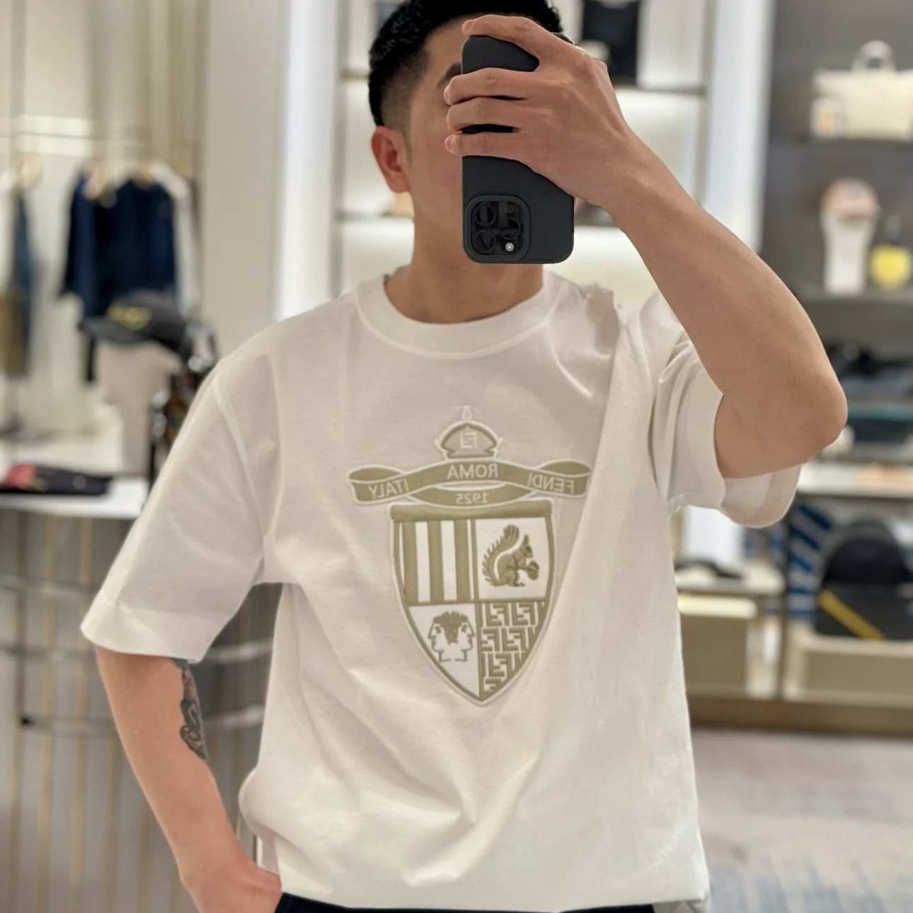 COTTON T-SHIRT IN WHITE - TP576