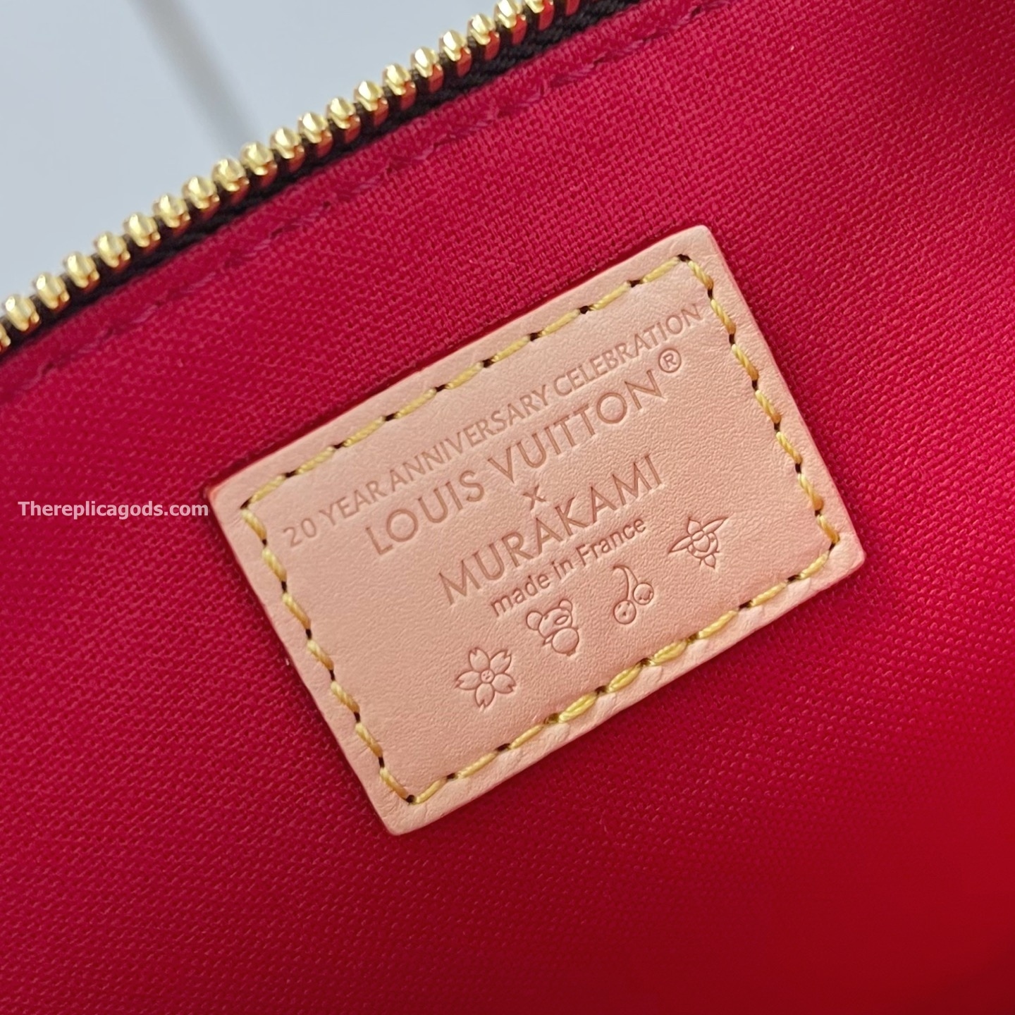 x TM NANO ALMA BAG BROWN MONGORAM CANVAS M13416