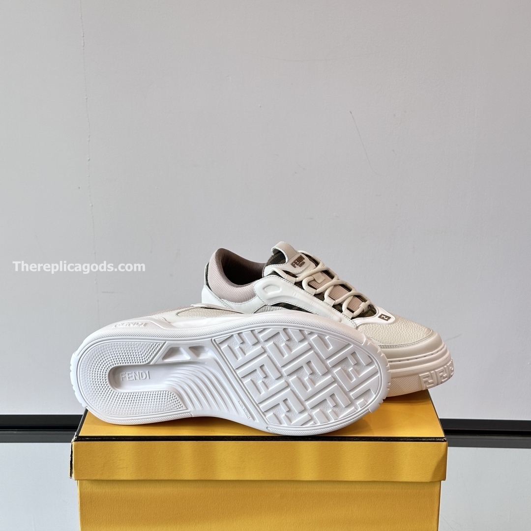 FORCE SNEAKERS IN WHITE AND LIGHT BLUE - FD165
