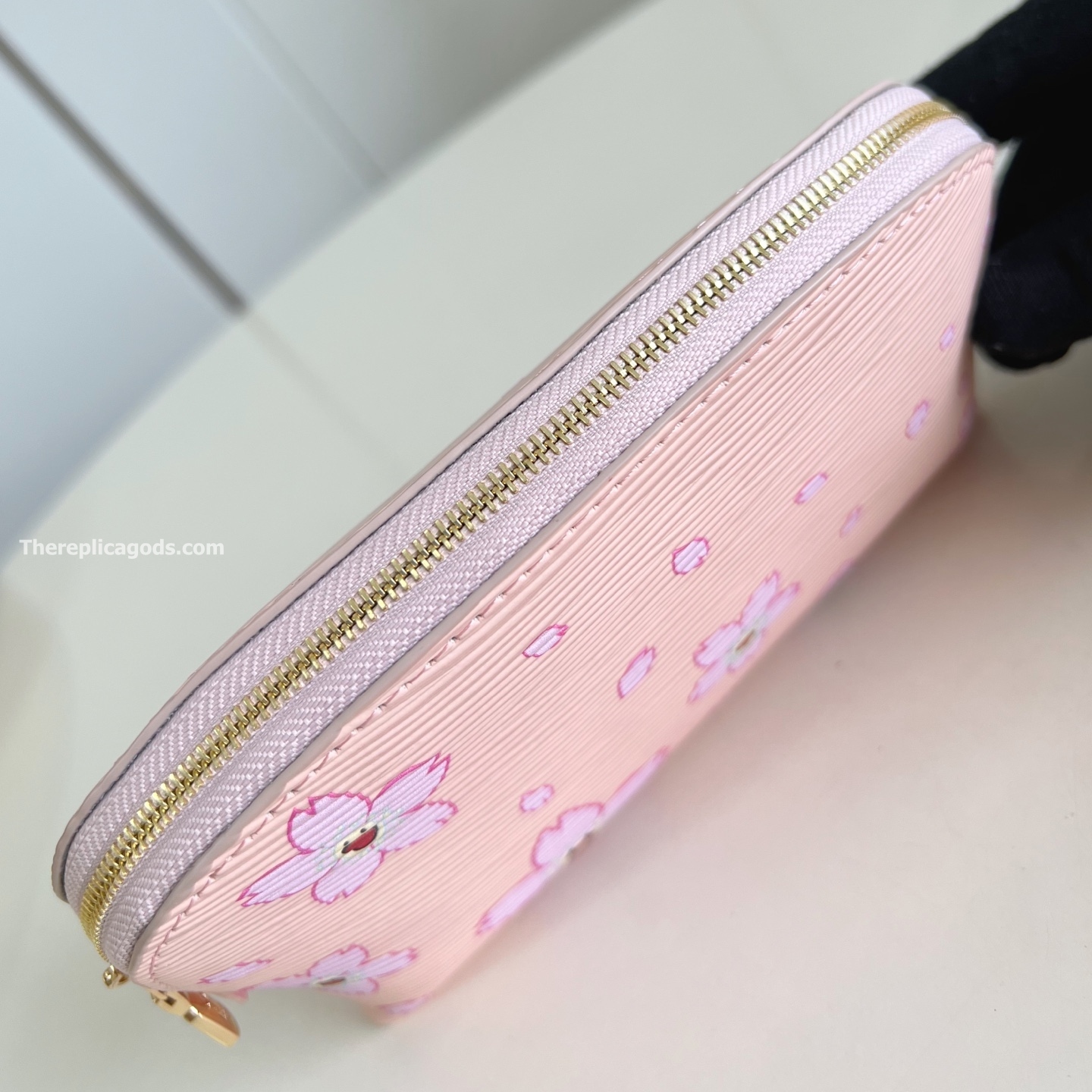 LV x TM COSMETIC POUCH PM PINK EPI LEATHER M14052