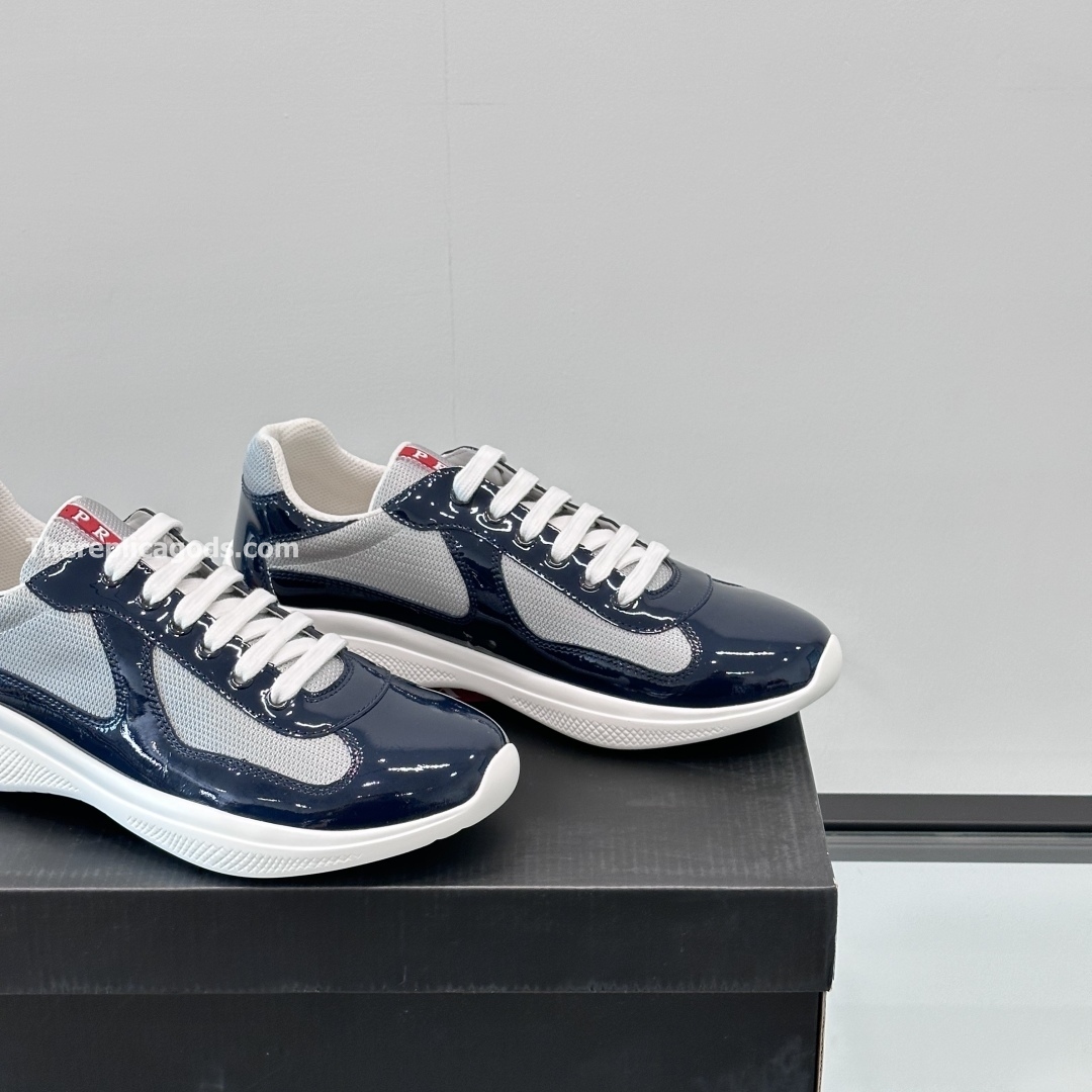 AMERICA'S CUP SNEAKERS IN WHITE AND BLUE - PD227