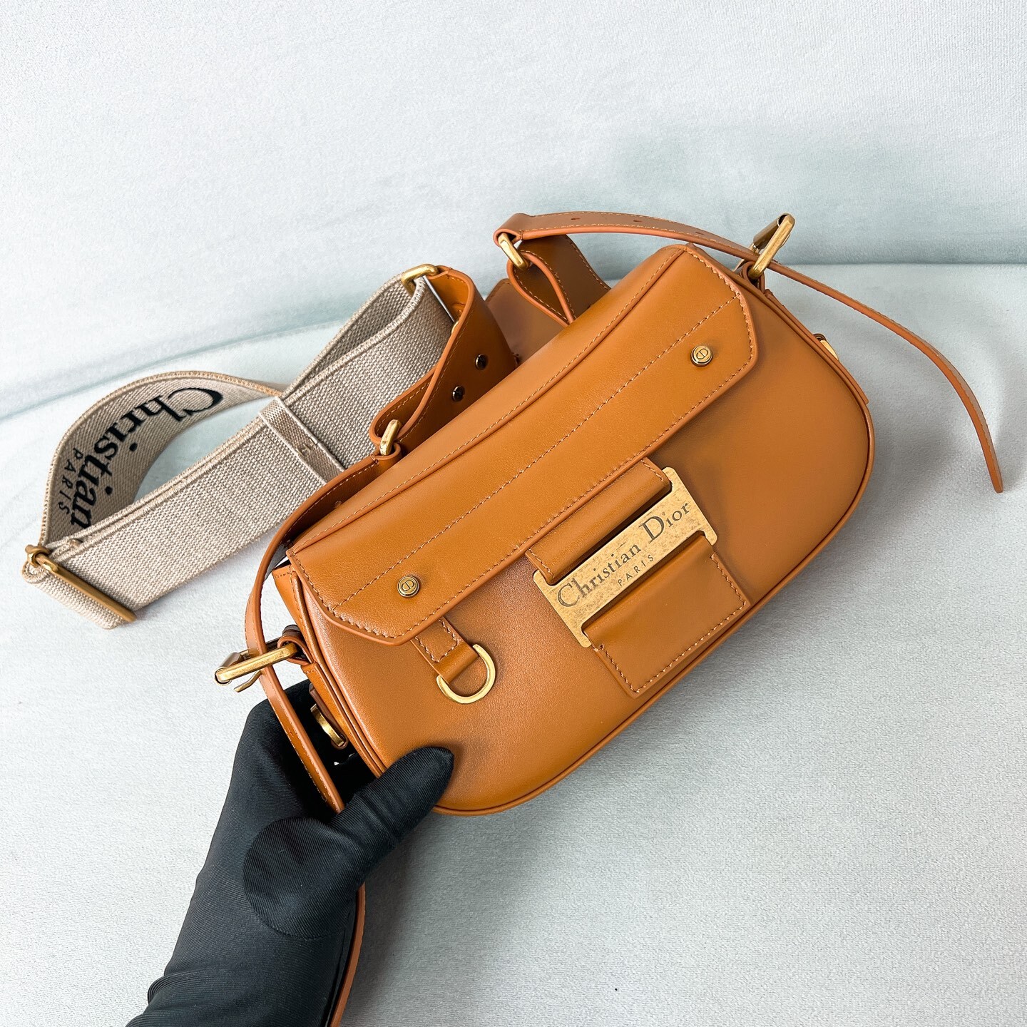 SMALL STREETCHIC BAG BROWN VINTAGE SMOOTH CALFSKIN