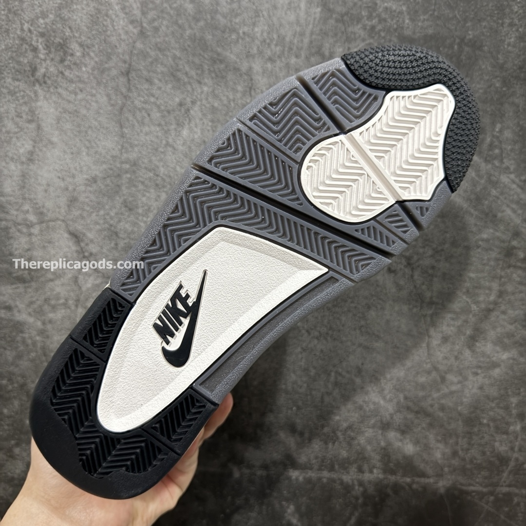 JORDAN 4 AIR SHIP CAVE STONE SNEAKERS