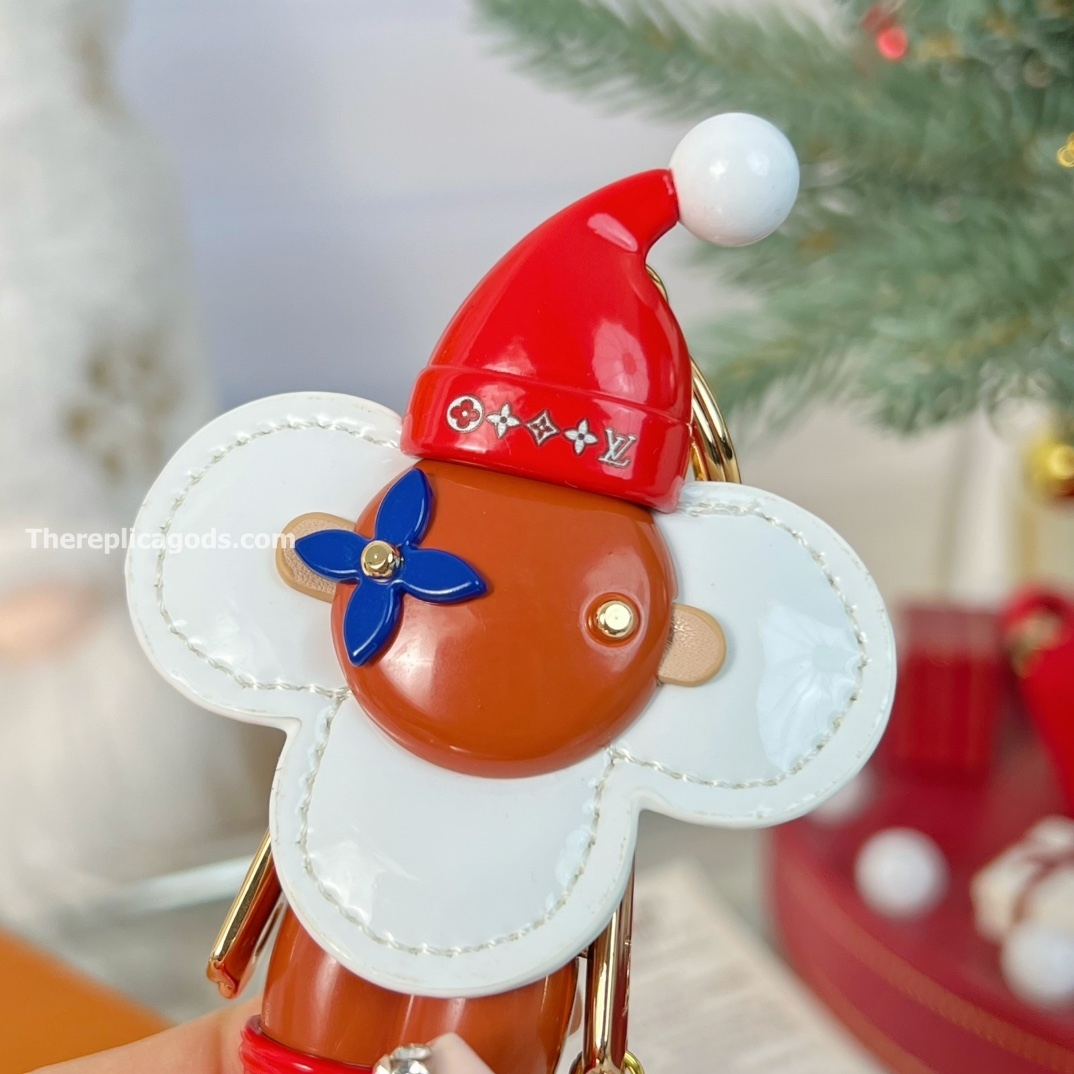 VIVIENNE XMAS BAG CHARM AND KEY HOLDER M02212