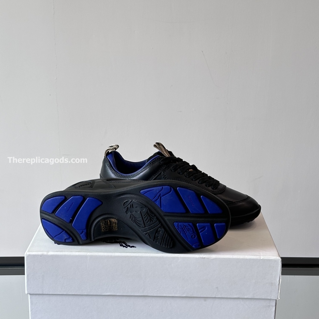 LEATHER MATRILV x SNEAKERS IN BLACK - BBR130