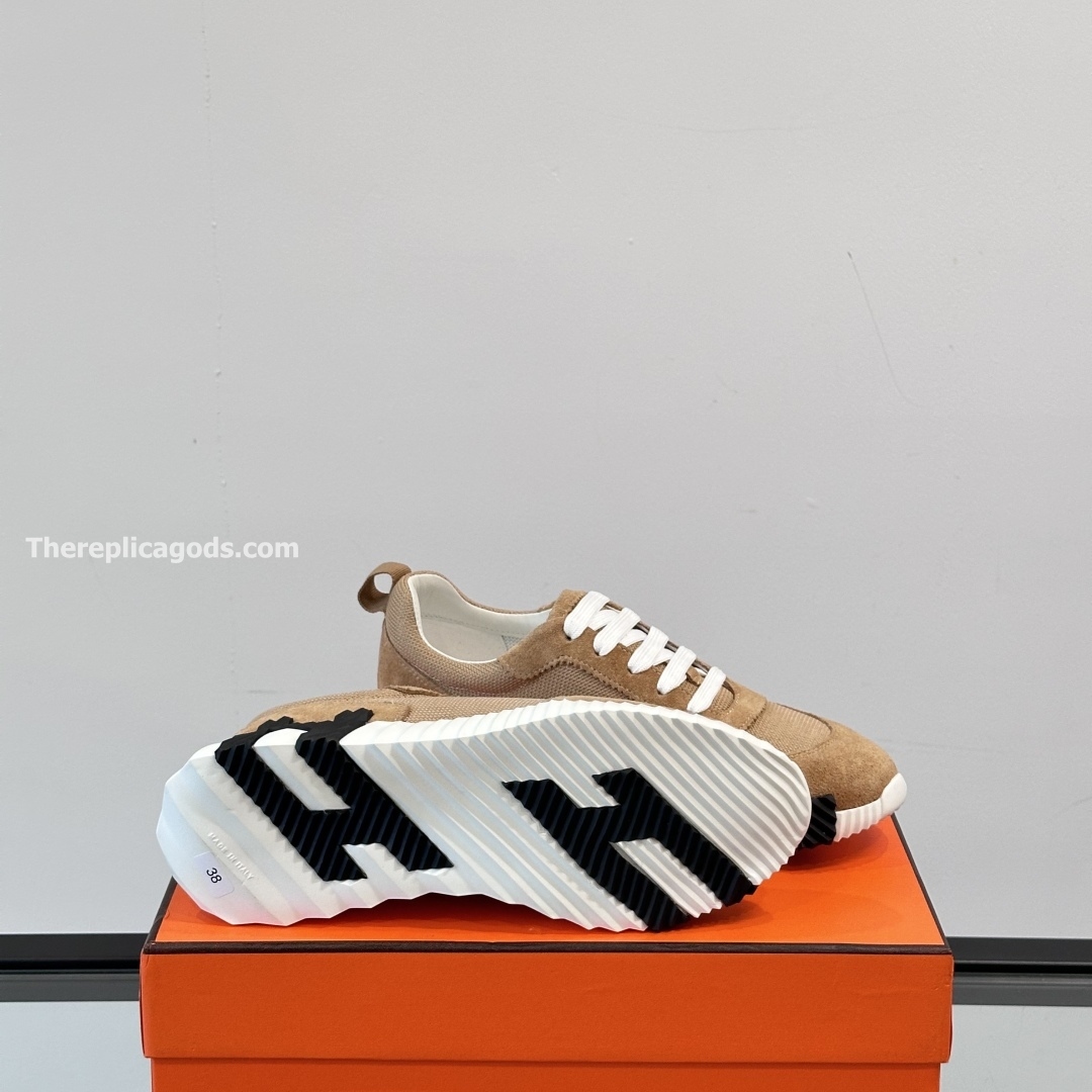 BOUNCING SNEAKERS IN BEIGE - H266