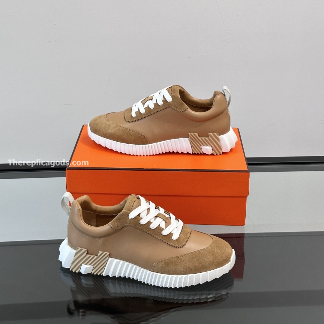 BOUNCING SNEAKERS IN BEIGE - H268