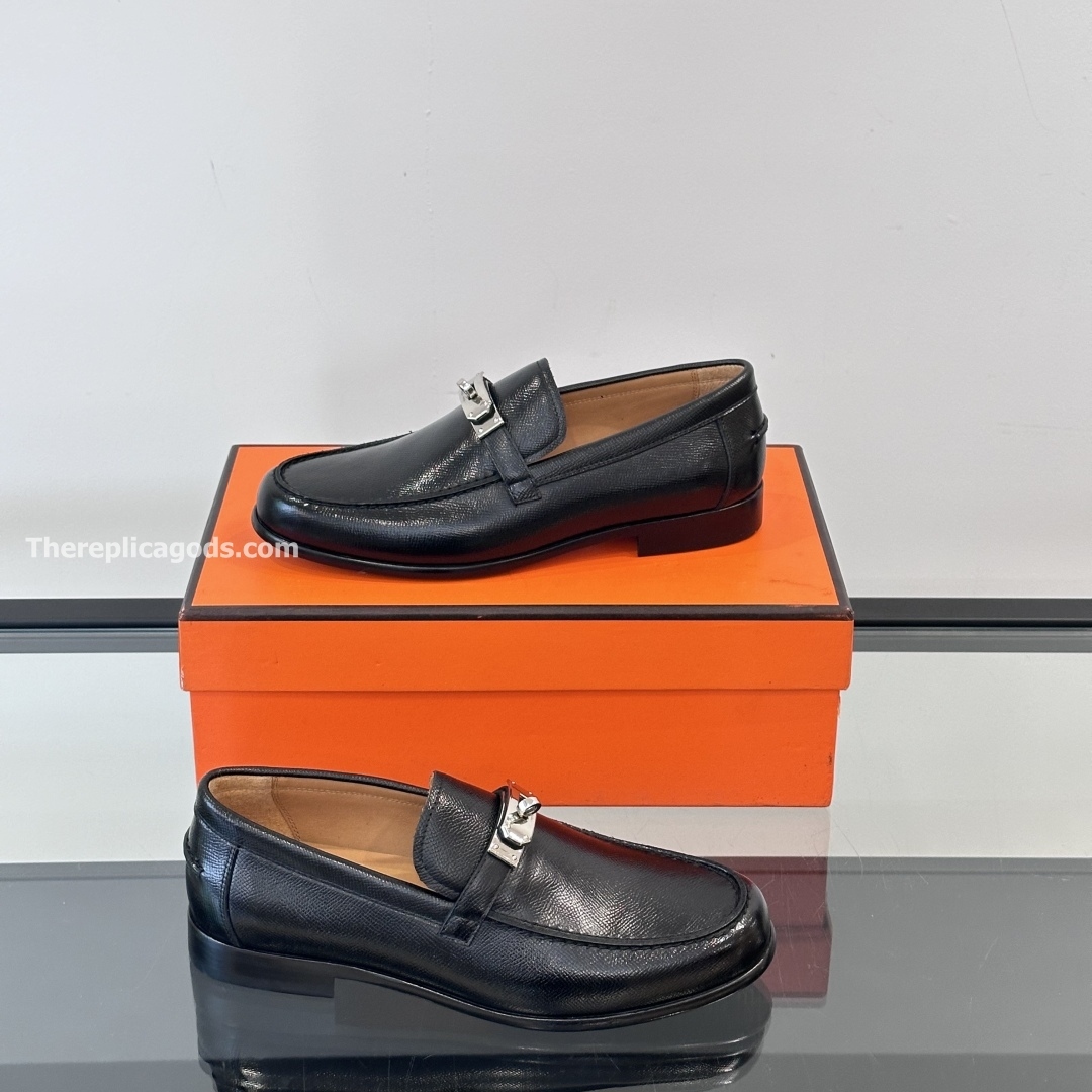 KARL LOAFERS IN BLACK - H263