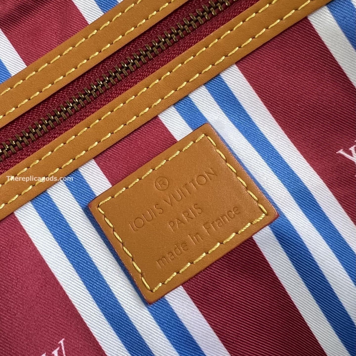 KEEPALL BANDOULI?RE 45 BAG OFF-WHITE MONOGRAM HERITAGE CANVAS M14838