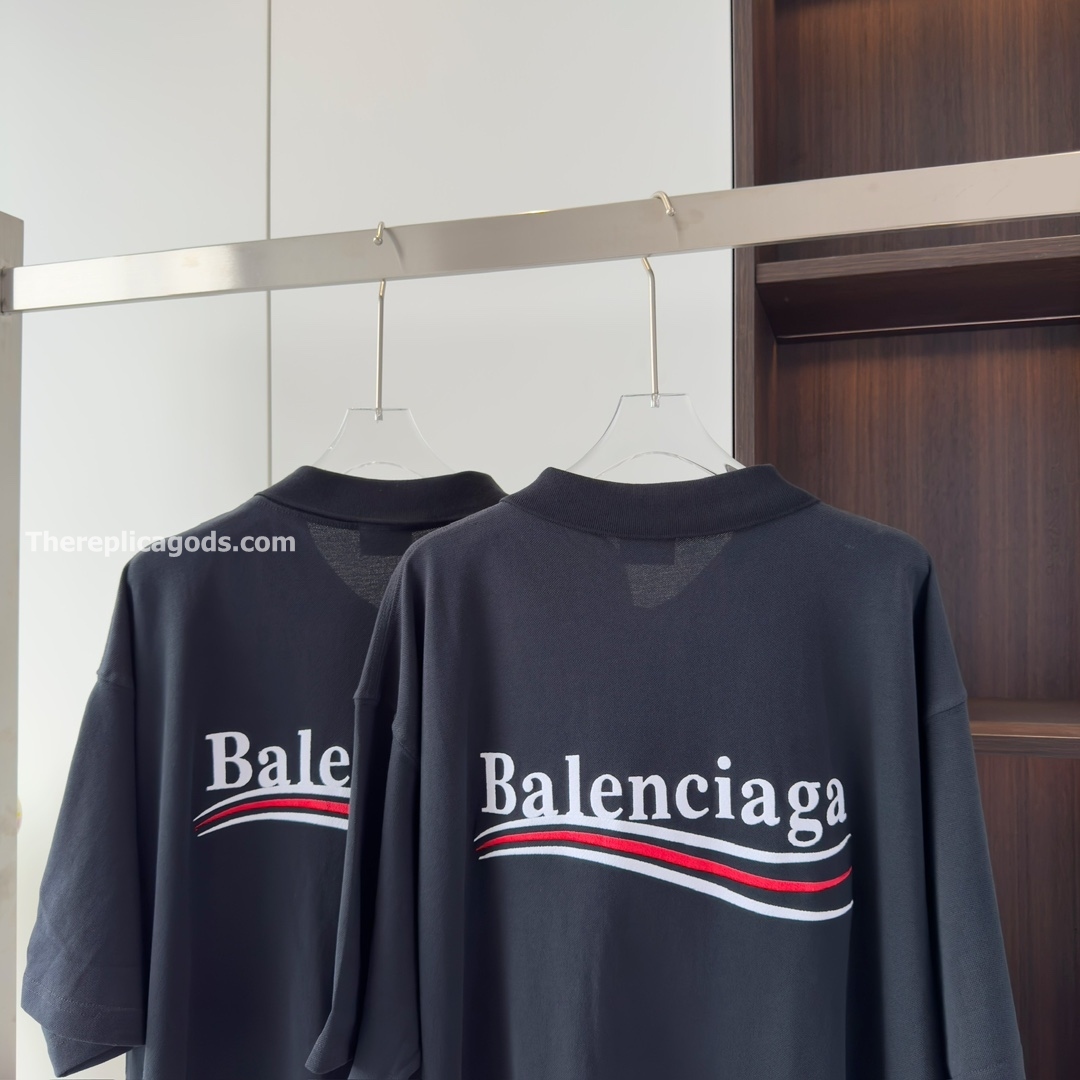 LOGO POLO SHIRT IN BLACK - TP680