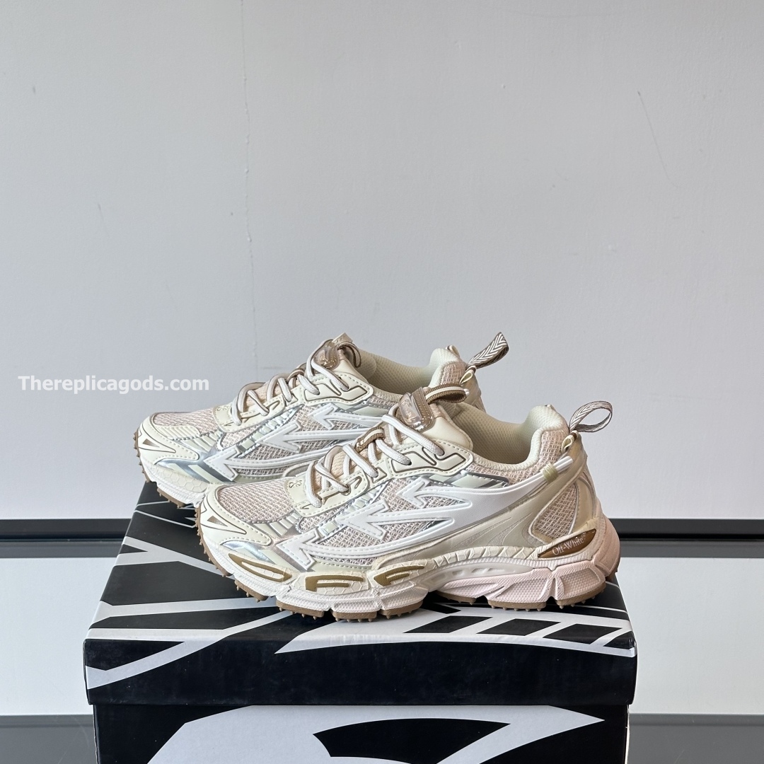 BE RIGHT BACK SNEAKERS IN BEIGE - OW57