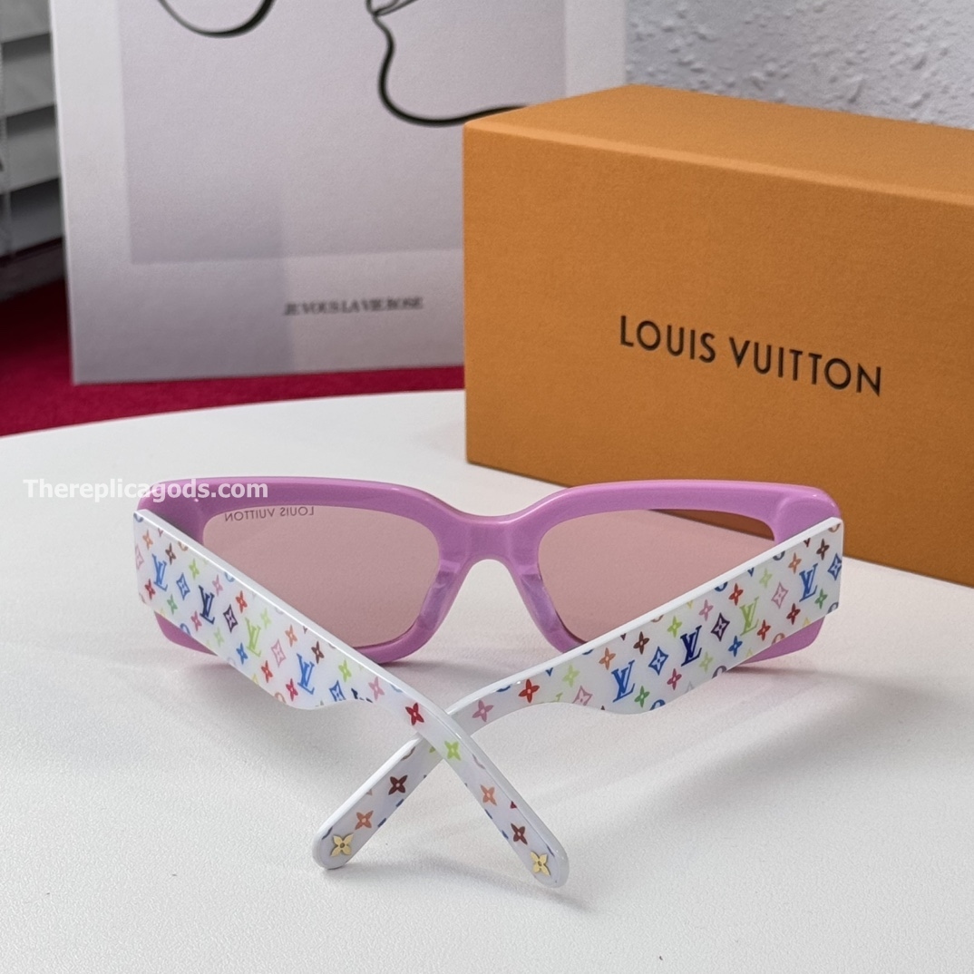 X TM MULTIGRAM CAT EYE SUNGLASSES Z2711W - SG190
