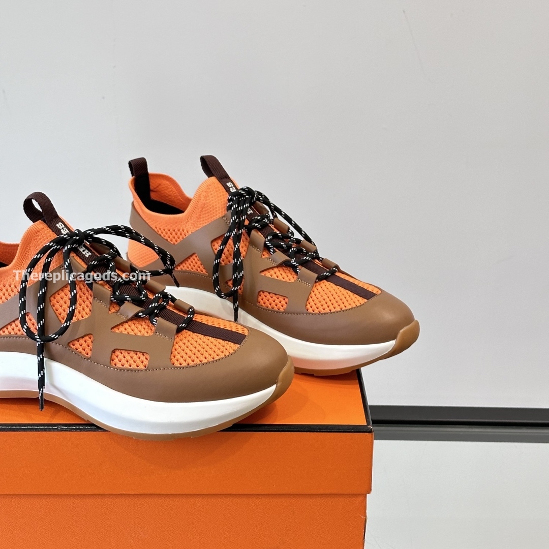 KATANA SNEAKERS IN ORANGE - H256
