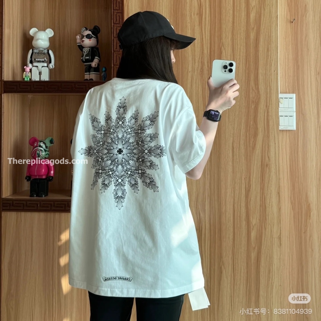 CROSS T-SHIRT IN WHITE - TP592