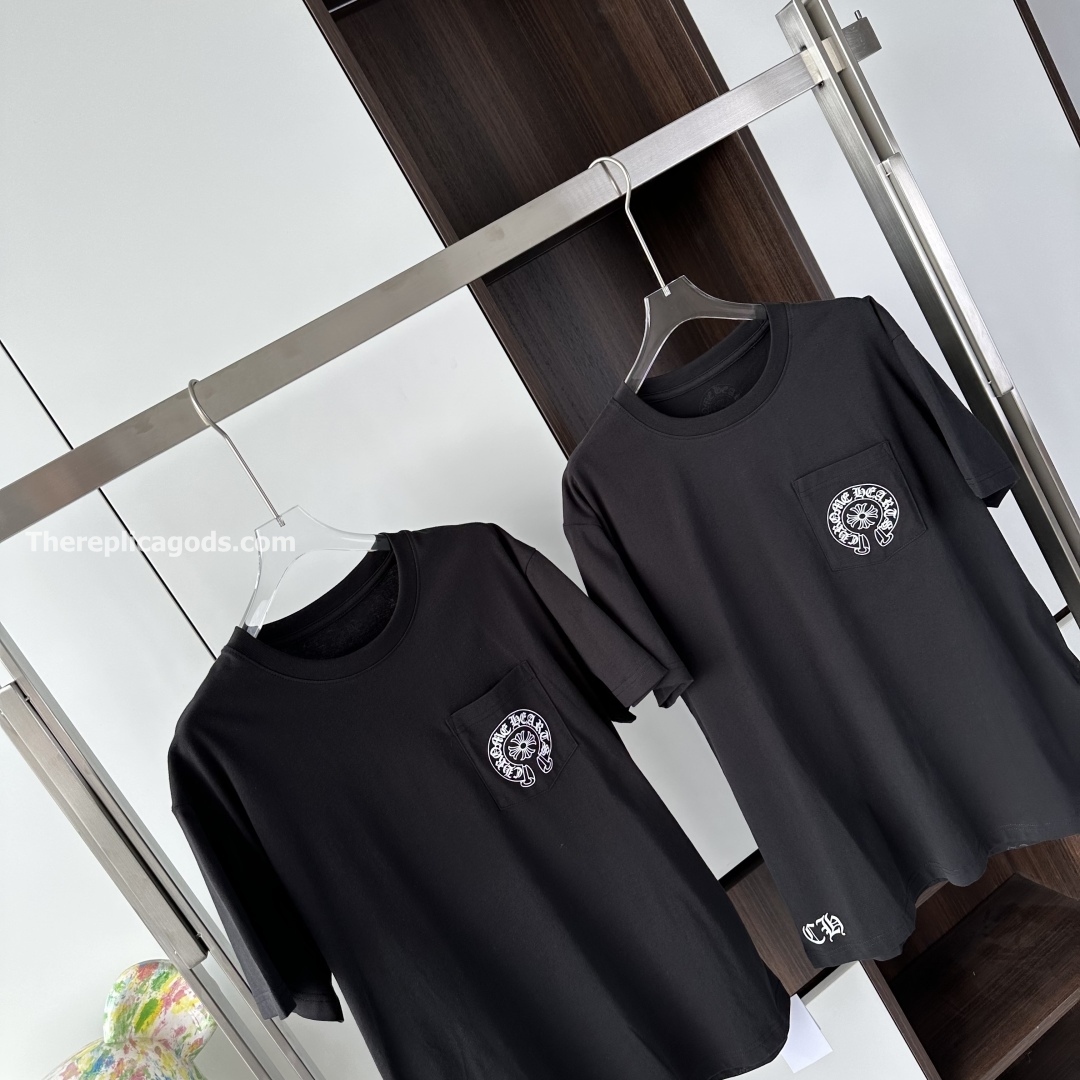 CROSS T-SHIRT IN BLACK - TP591