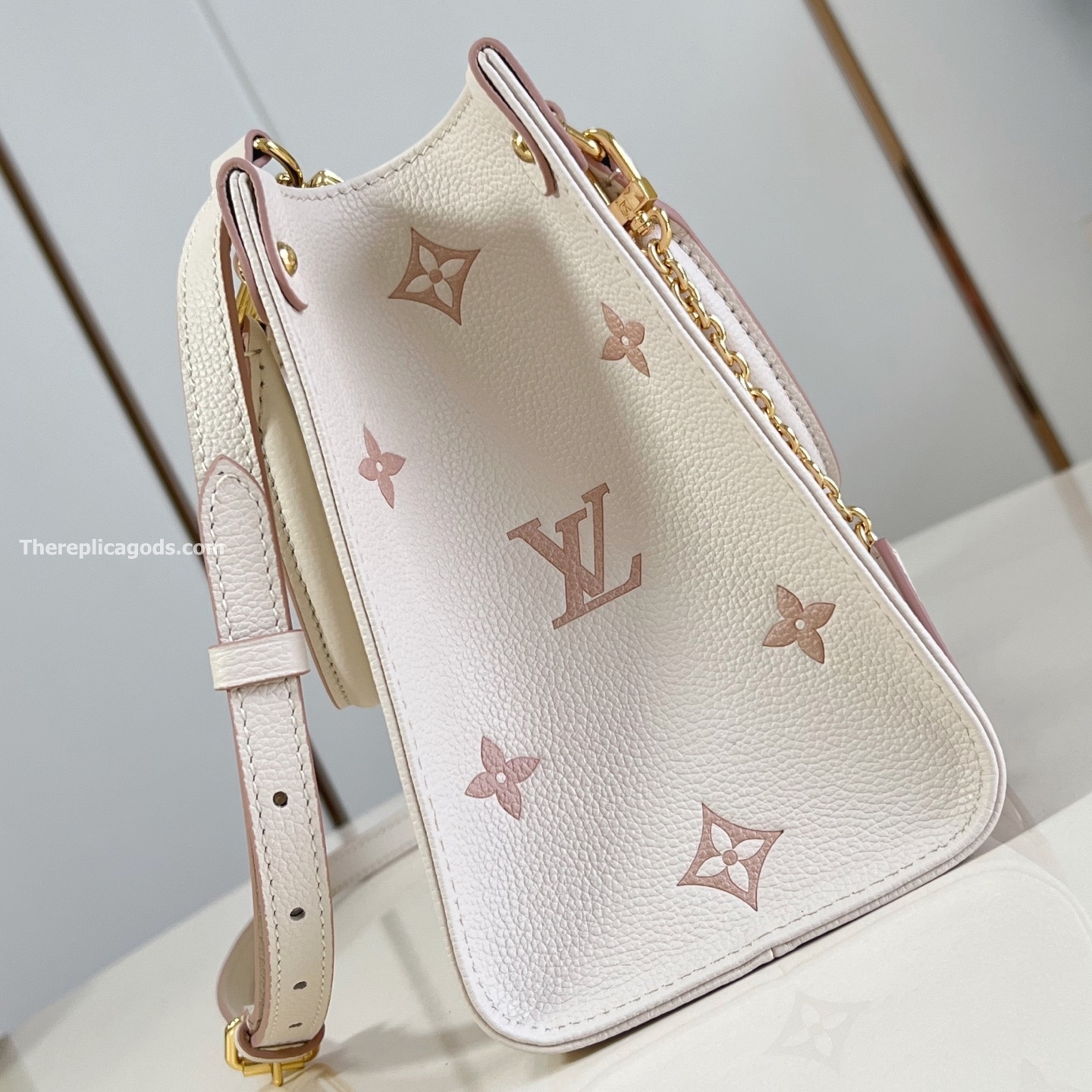 ONTHEGO PM BAG EDEN MONOGRAM EMPREINTE LEATHER M14403