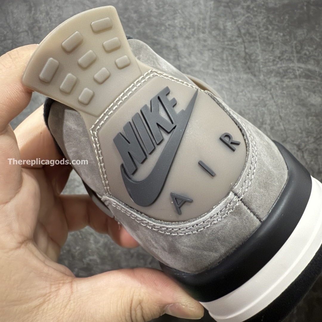 JORDAN 4 AIR SHIP CAVE STONE SNEAKERS