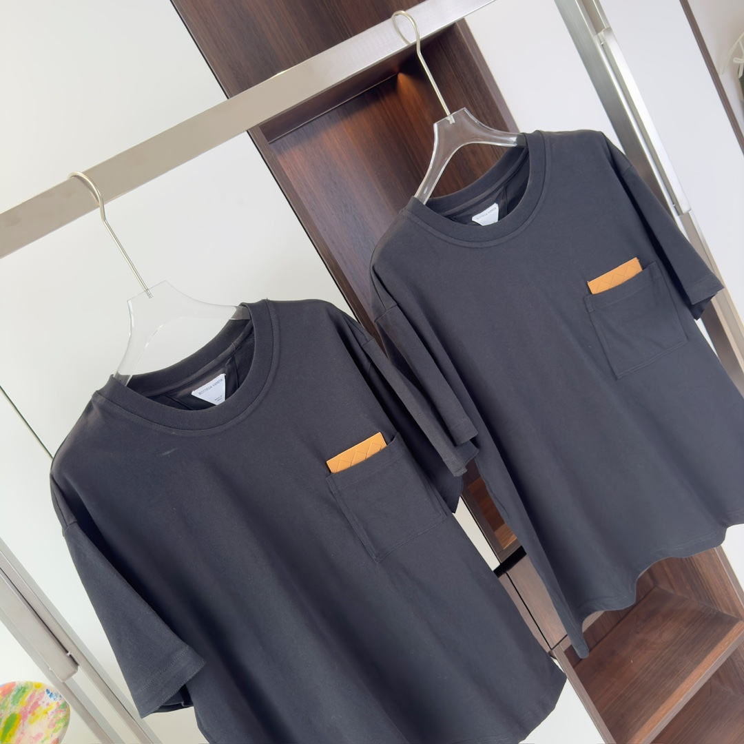 NEW PIMA COTTON JERSEY T-SHIRT IN BLACK - TP656