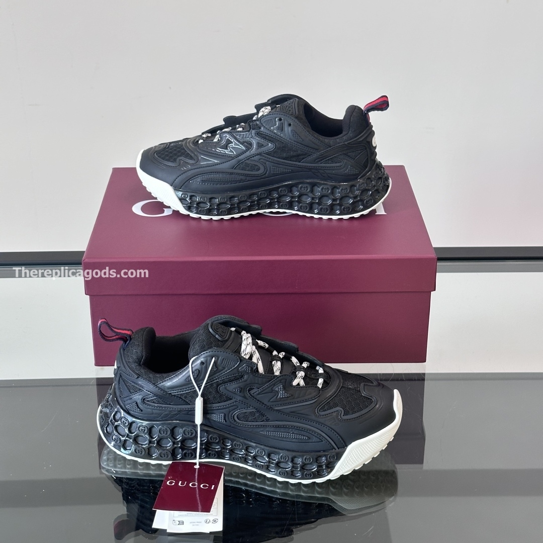 MEN'S CUB3D TRAINERS IN BLACK - GC496