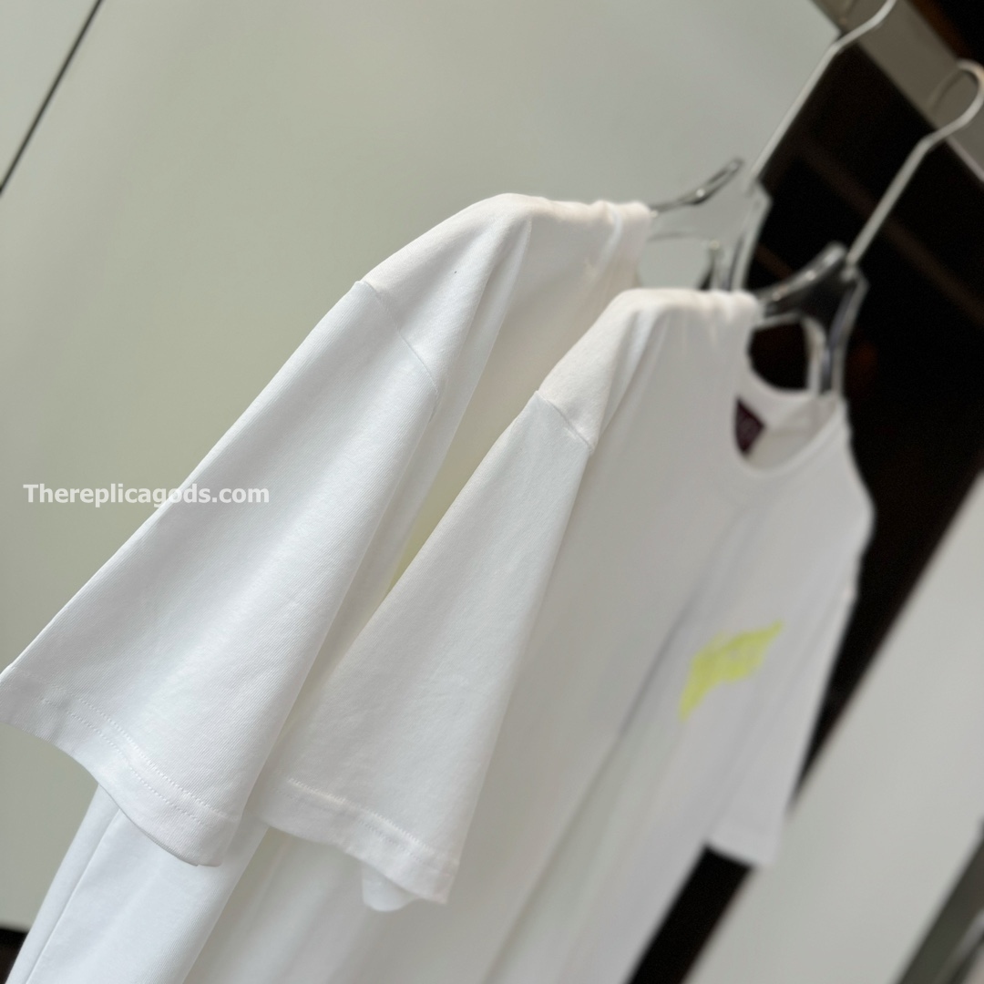 COTTON JERSEY T-SHIRT WITH GUCCI LOGO IN WHITE - TP613