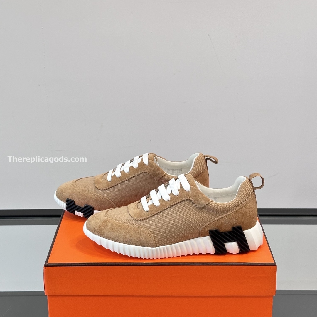 BOUNCING SNEAKERS IN BEIGE - H266