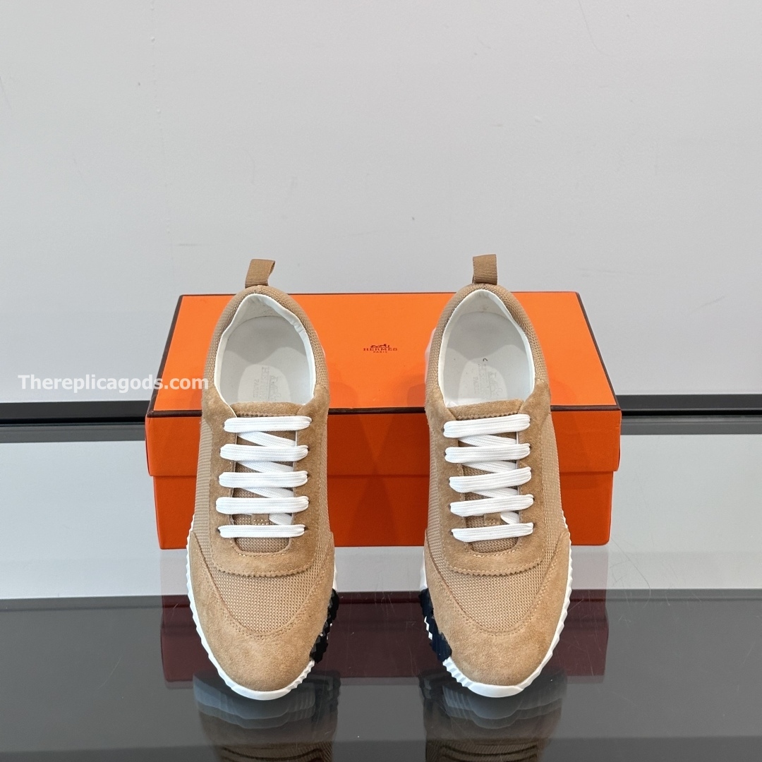 BOUNCING SNEAKERS IN BEIGE - H266