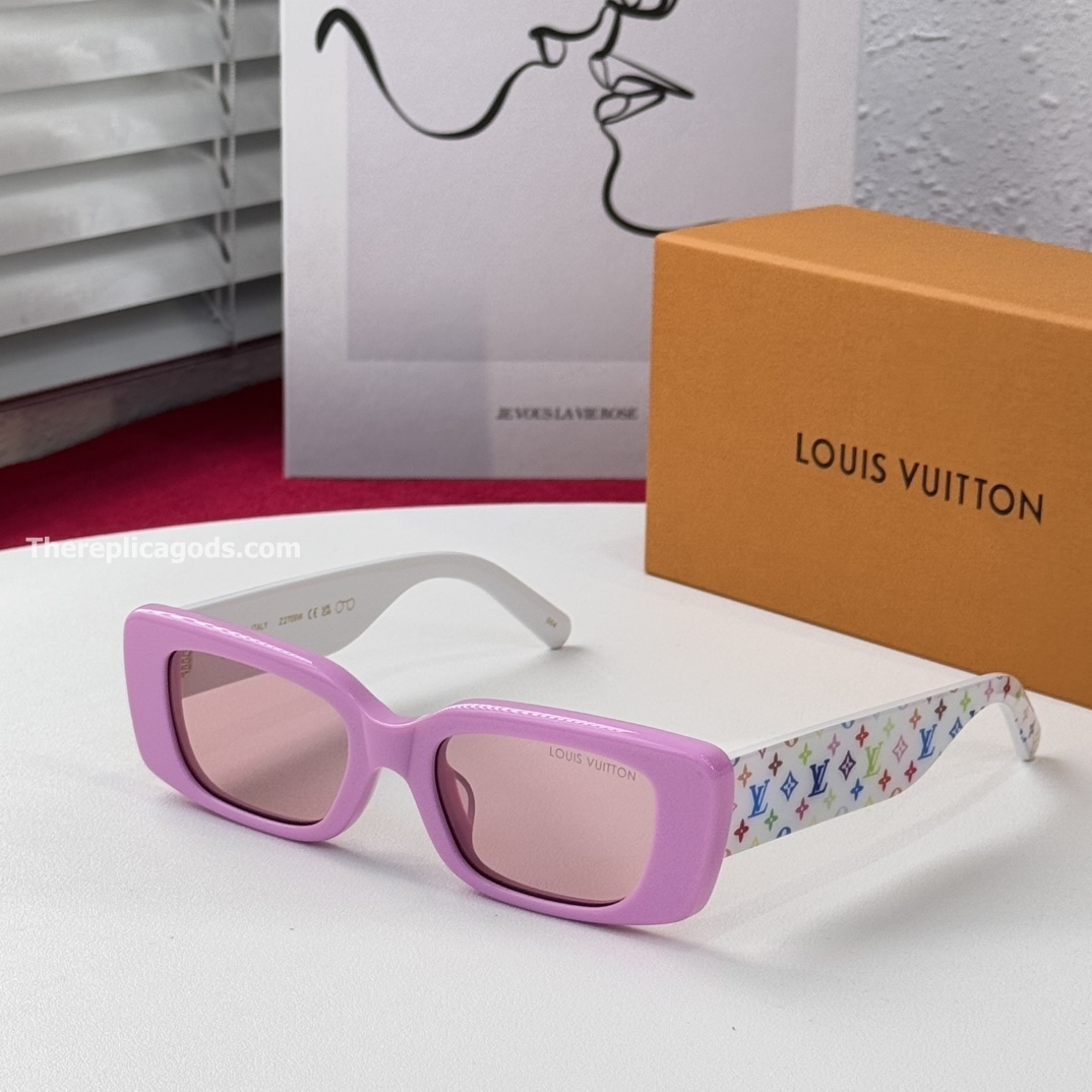 X TM MULTIGRAM CAT EYE SUNGLASSES Z2711W - SG190