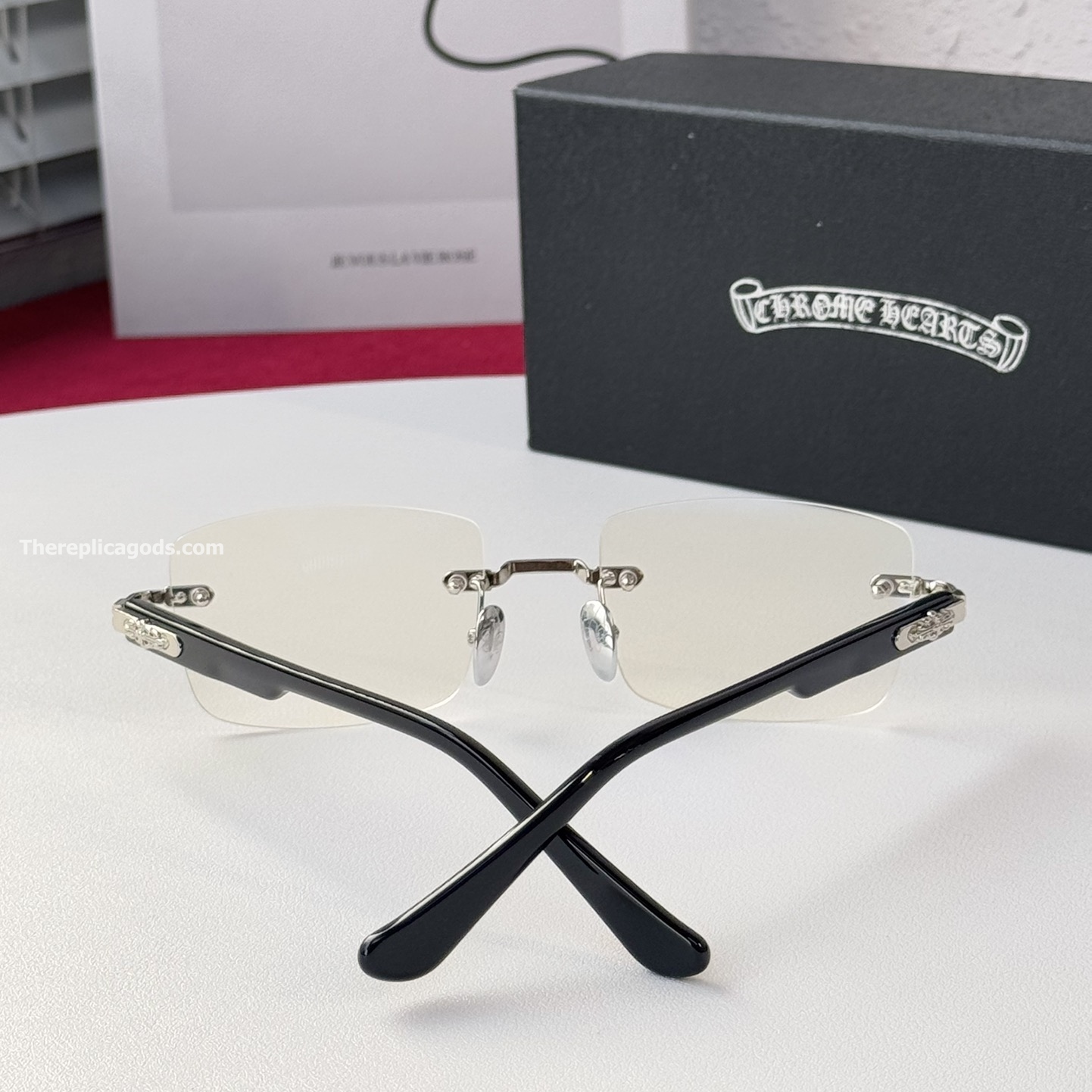 DEEP II GLASSES IN SILVER - SG209
