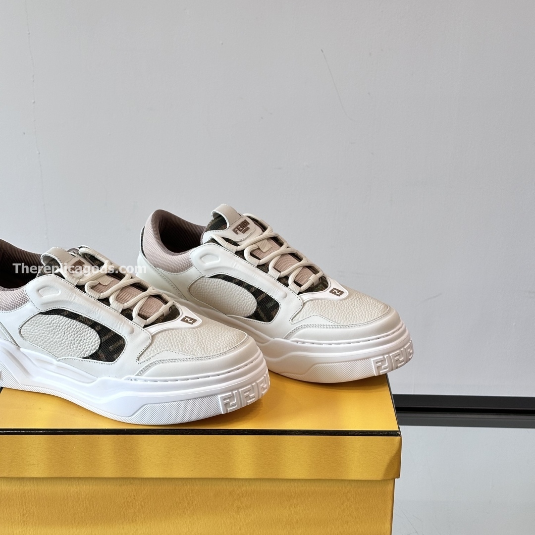 FORCE SNEAKERS IN WHITE AND LIGHT BLUE - FD165
