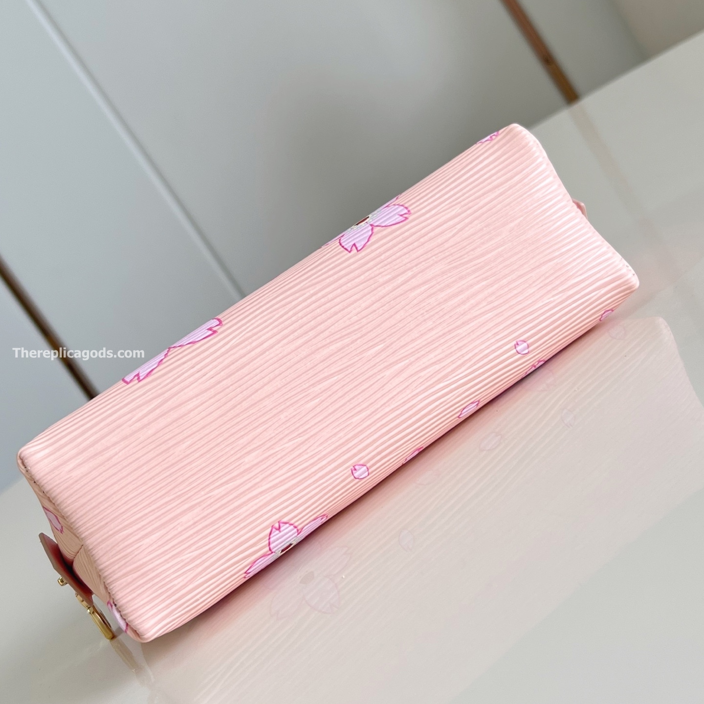 LV x TM COSMETIC POUCH PM PINK EPI LEATHER M14052