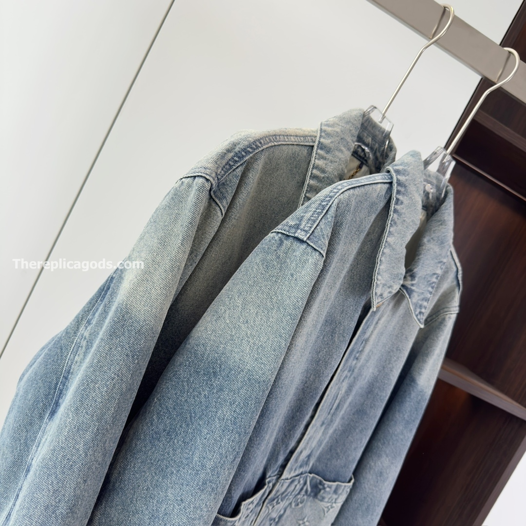 UPCYCLED DENIM CANVAS JACKET REGULAR FIT - JK903