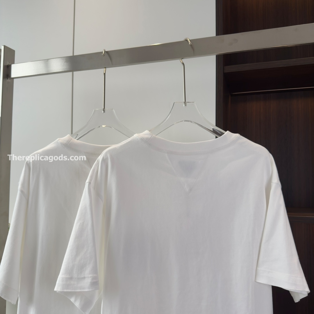 NEW PIMA COTTON JERSEY T-SHIRT IN WHITE - TP654