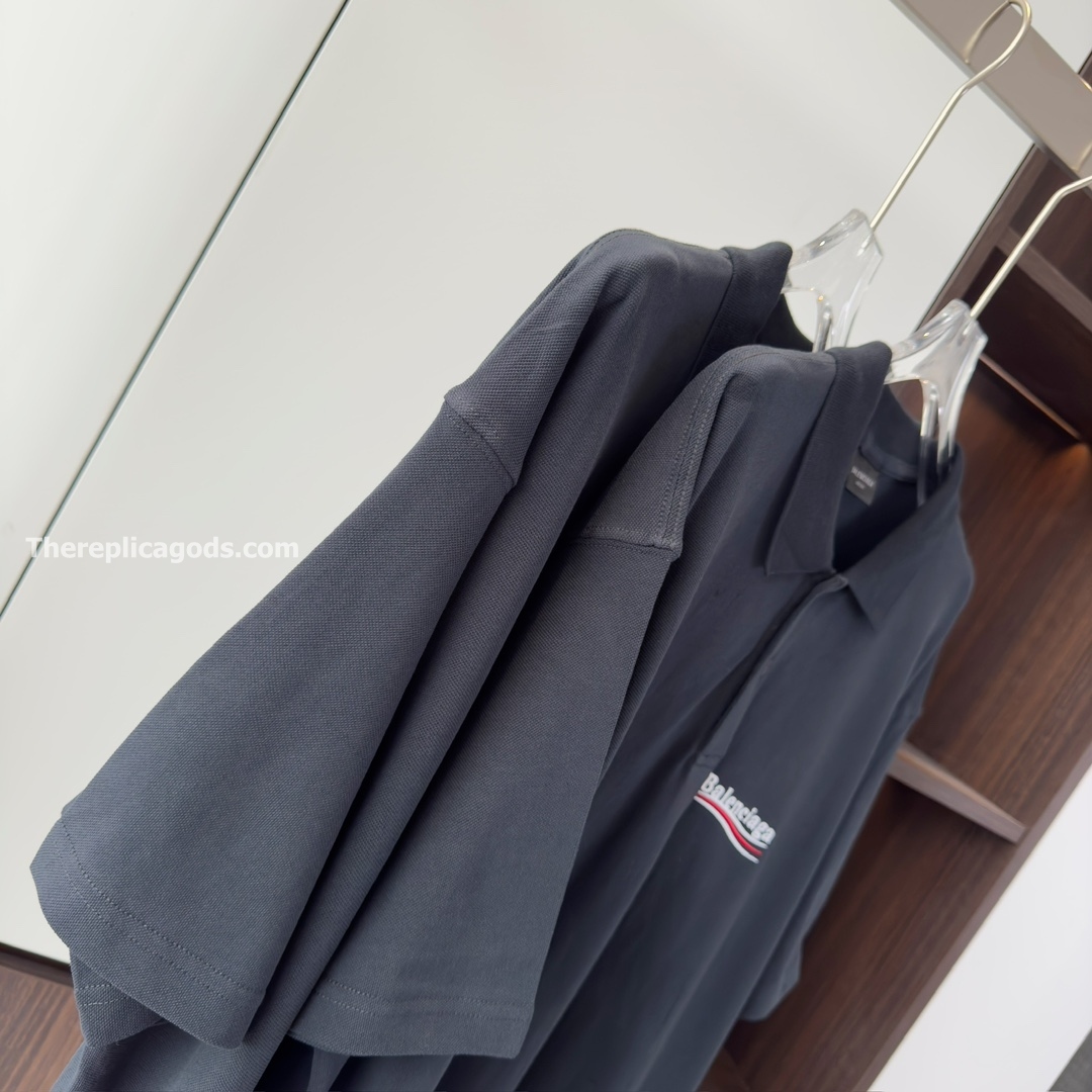 LOGO POLO SHIRT IN BLACK - TP680