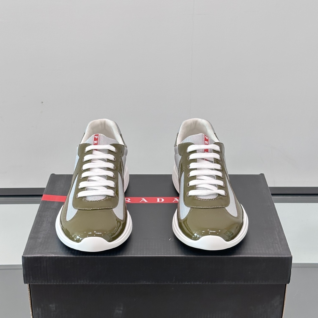 AMERICA'S CUP SNEAKERS IN LODEN GREEN- PD220
