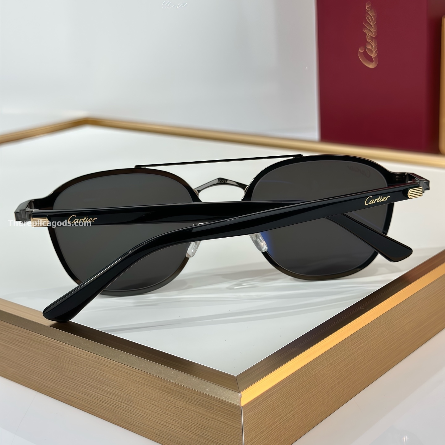 C DE CARTIER SIGNATURE SUNGLASSES CT0012S - SG137