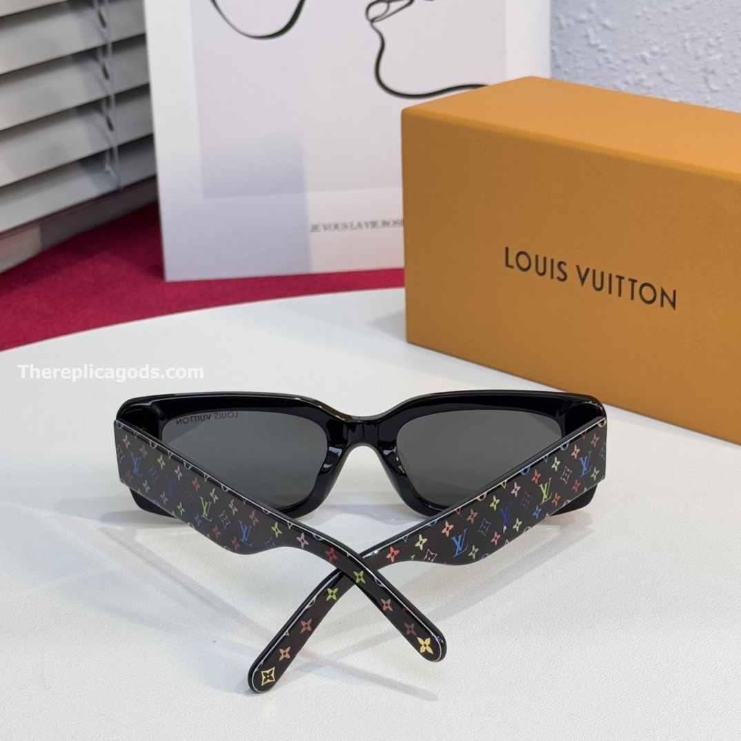 X TM MULTIGRAM CAT EYE SUNGLASSES Z2709W - SG191